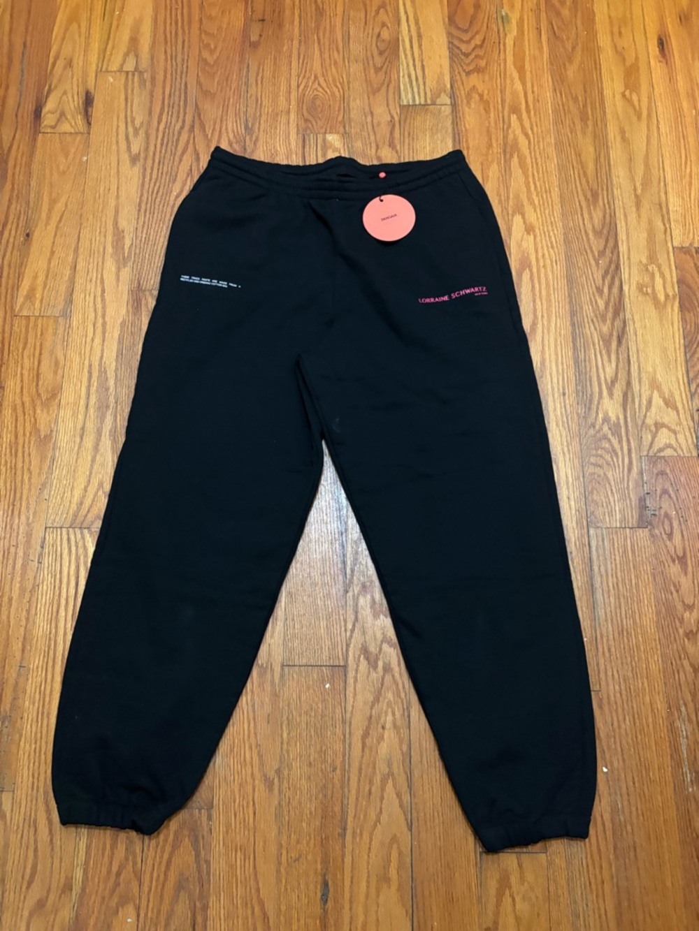 Pangaia black sweatpants